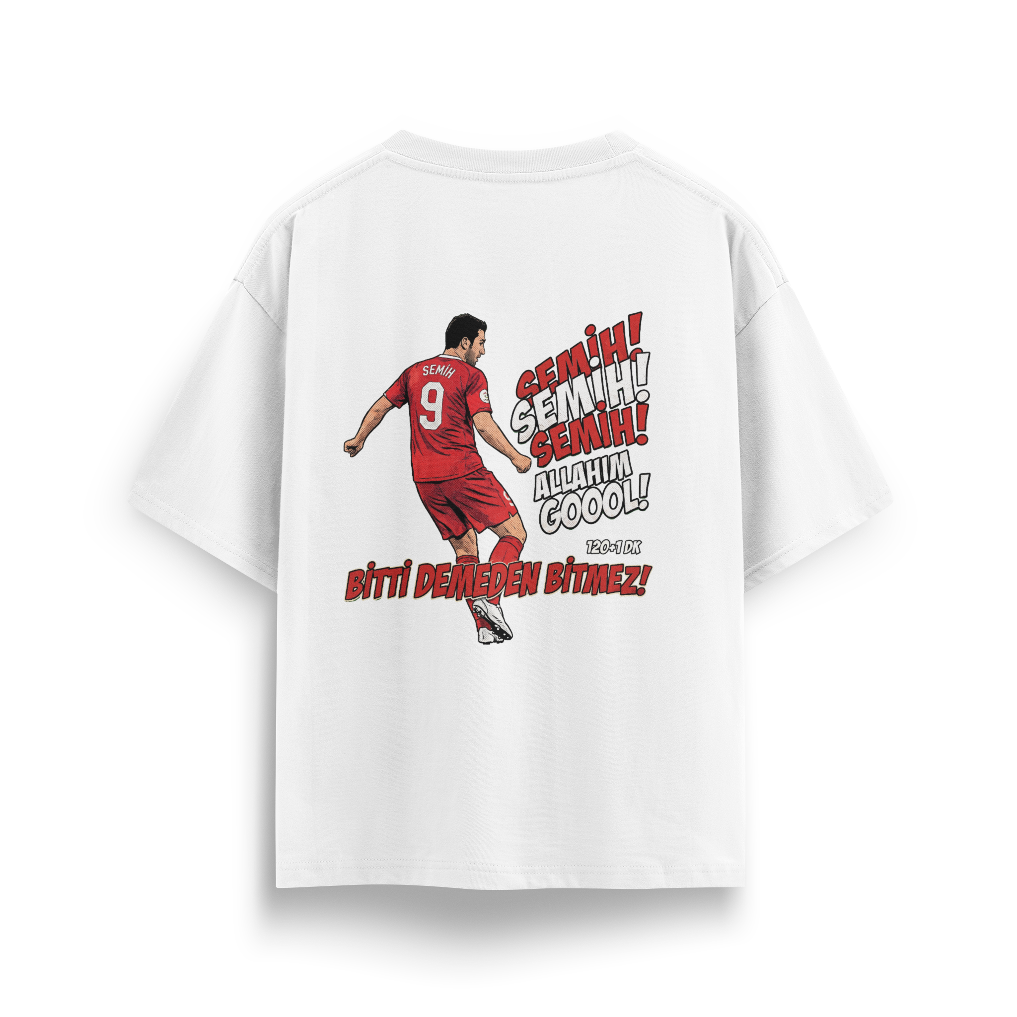 Bitti demeden bitmez - Oversize T-Shirt