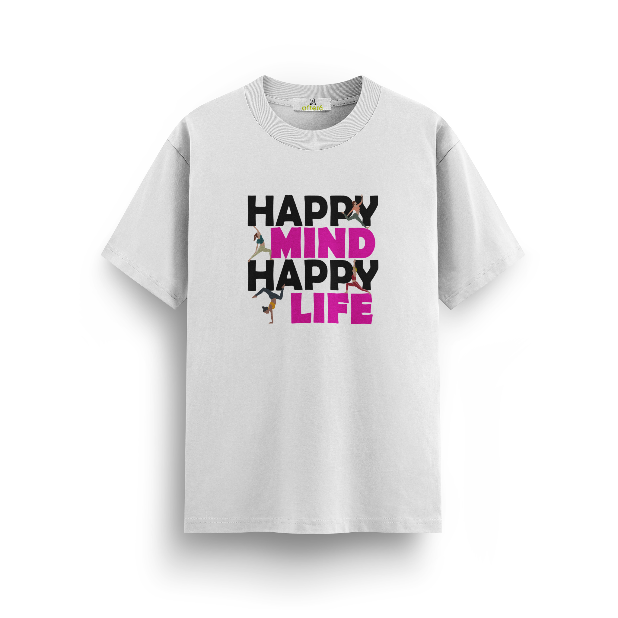 Happy Mind Happy Life - Regular T-shirt