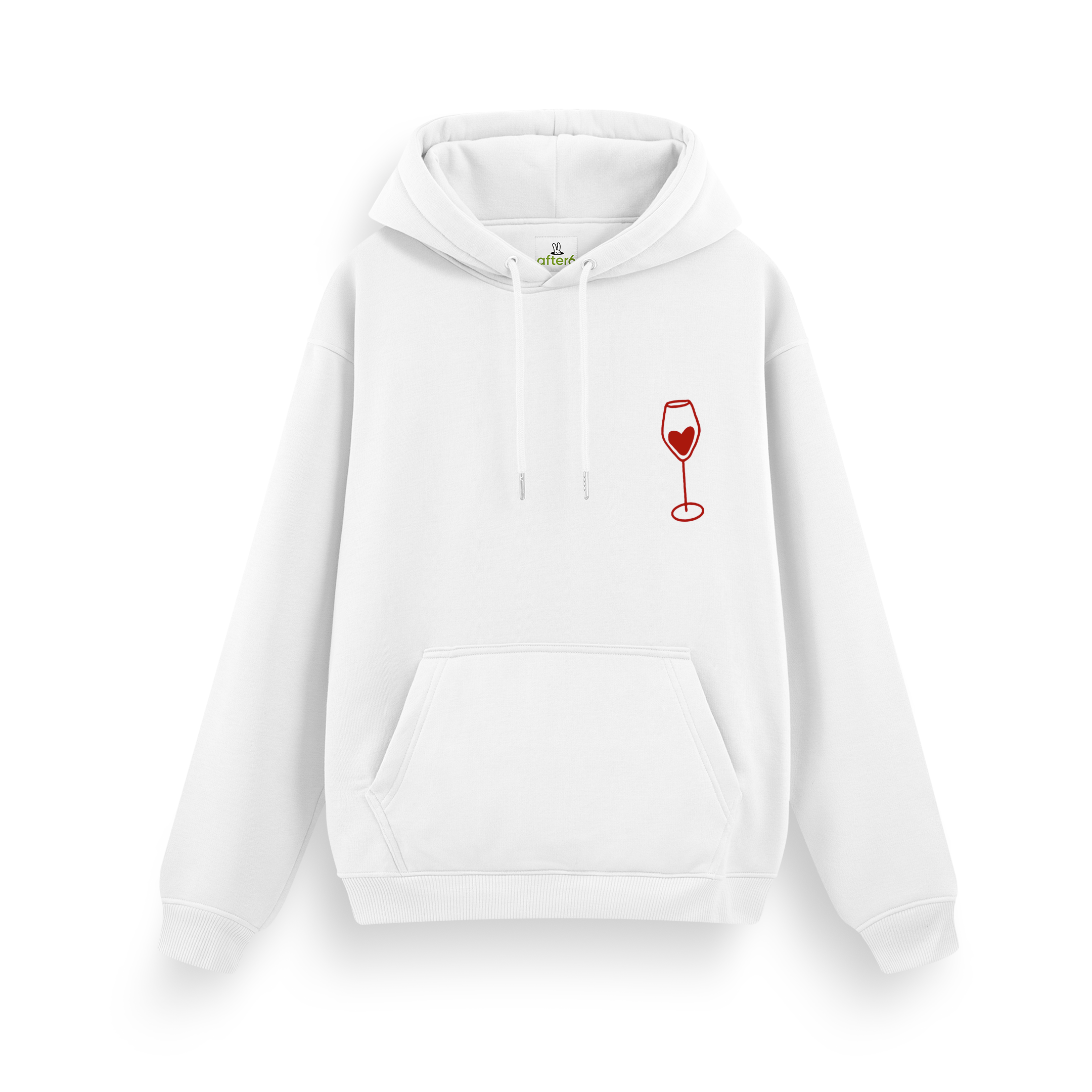 Glass of wine - Regular Hoodie