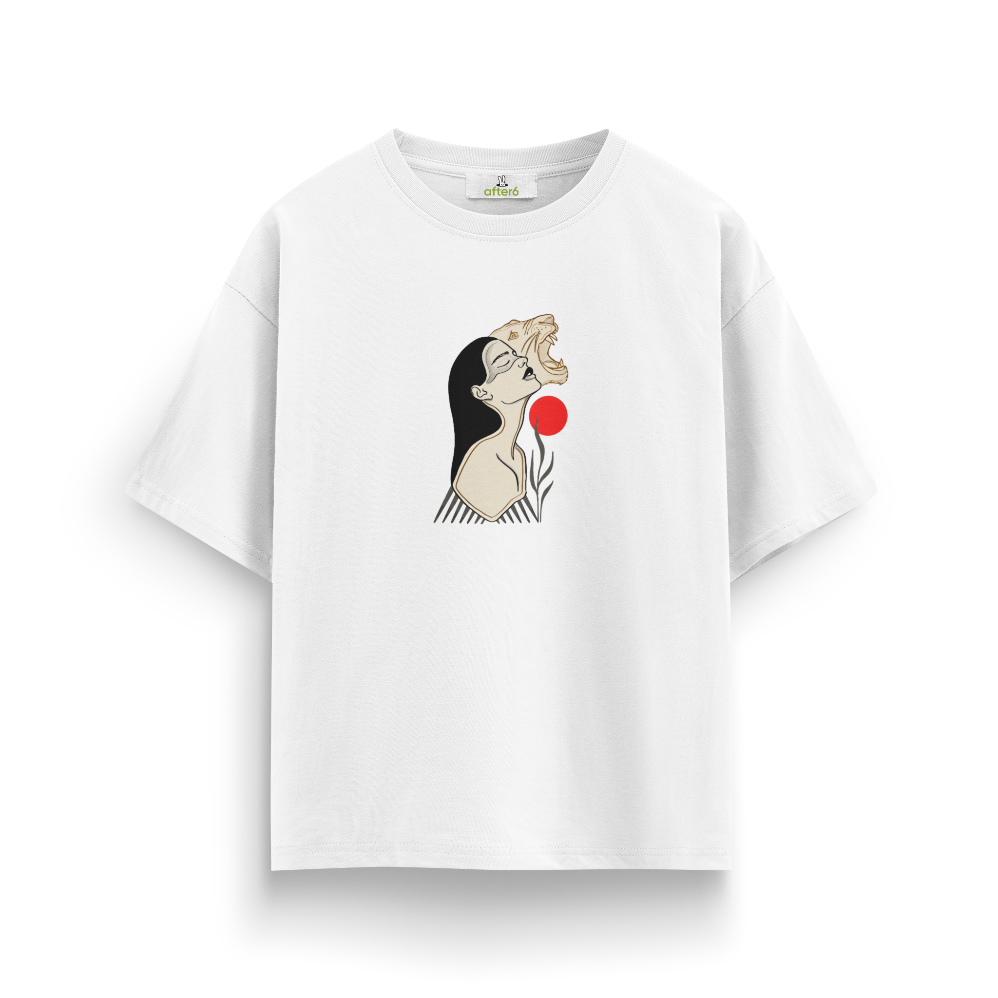 Women Tiger - Oversize T-Shirt