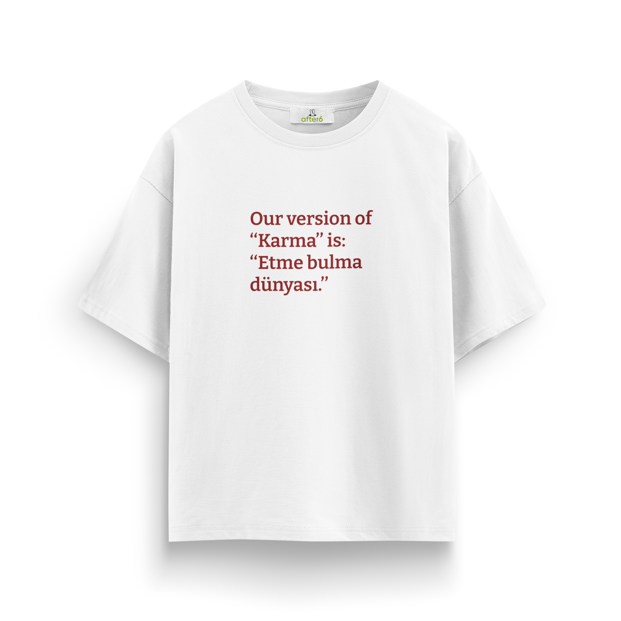 Etme bulma dünyası - Oversize T-Shirt