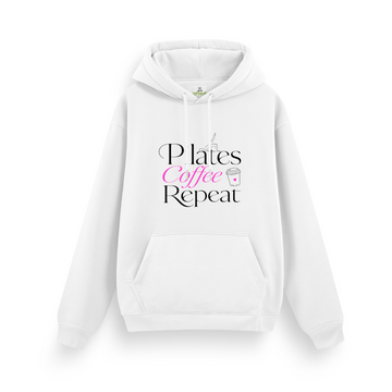 Pilates Coffee Repeat - Regular Hoodie