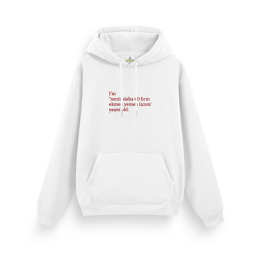 Senin daha 40 fırın ekmek yemen lazım - Regular Hoodie