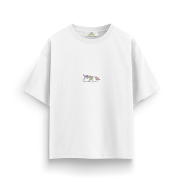 Lazy Unicorn - Oversize T-Shirt