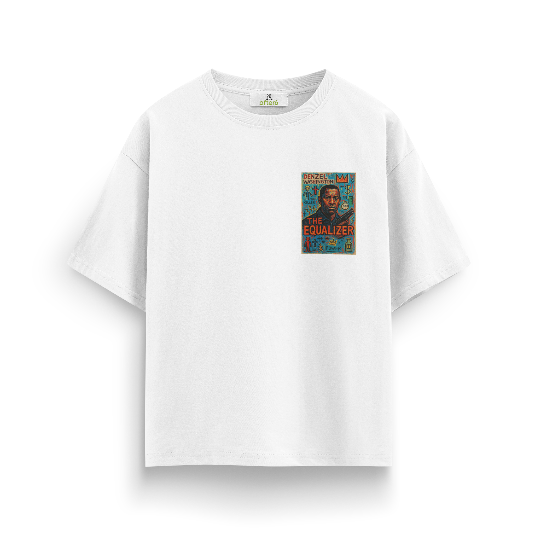 Denzel Washington Card - Oversize T-Shirt