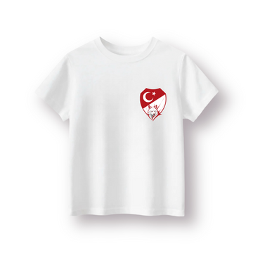 Kırmızı Beyaz - Çocuk T-shirt