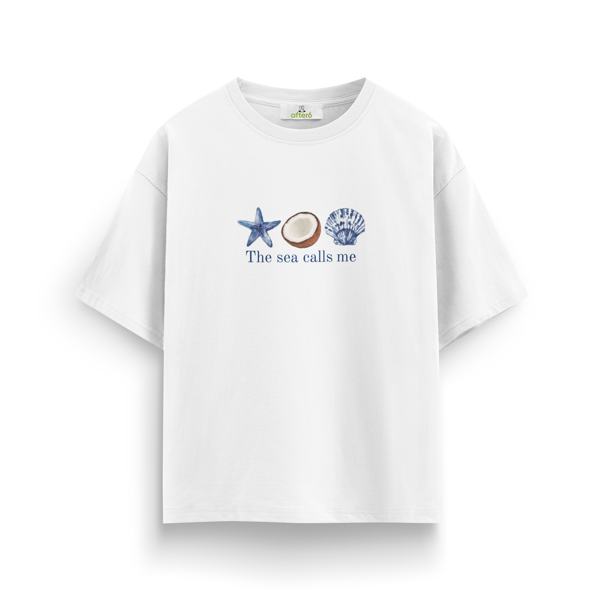 The sea calls me - Oversize T-Shirt