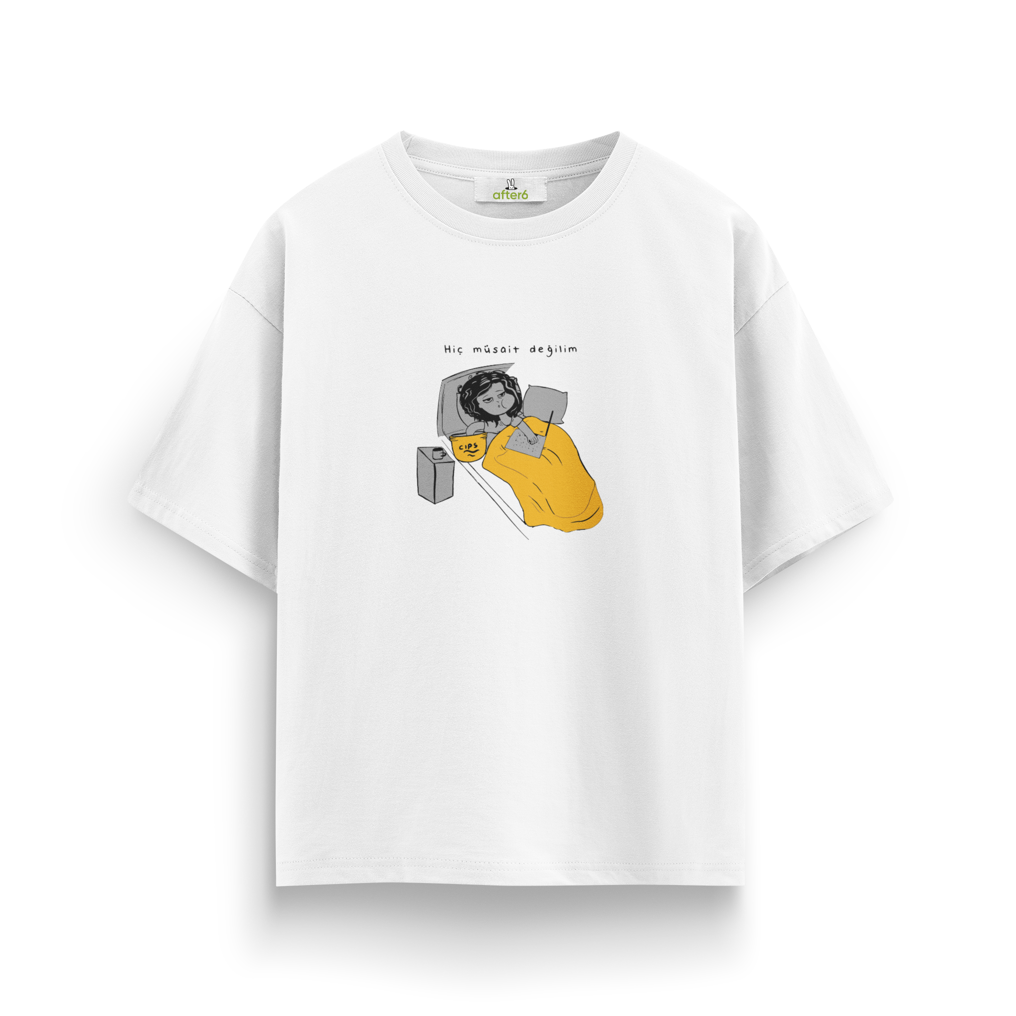 Hiç müsait değilim - Oversize T-Shirt