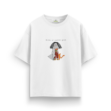 Birkaç yıl uyumam gerek - Oversize T-Shirt