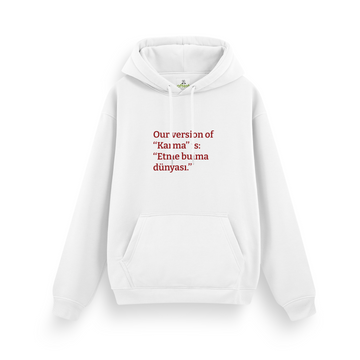 Etme bulma dünyası - Regular Hoodie