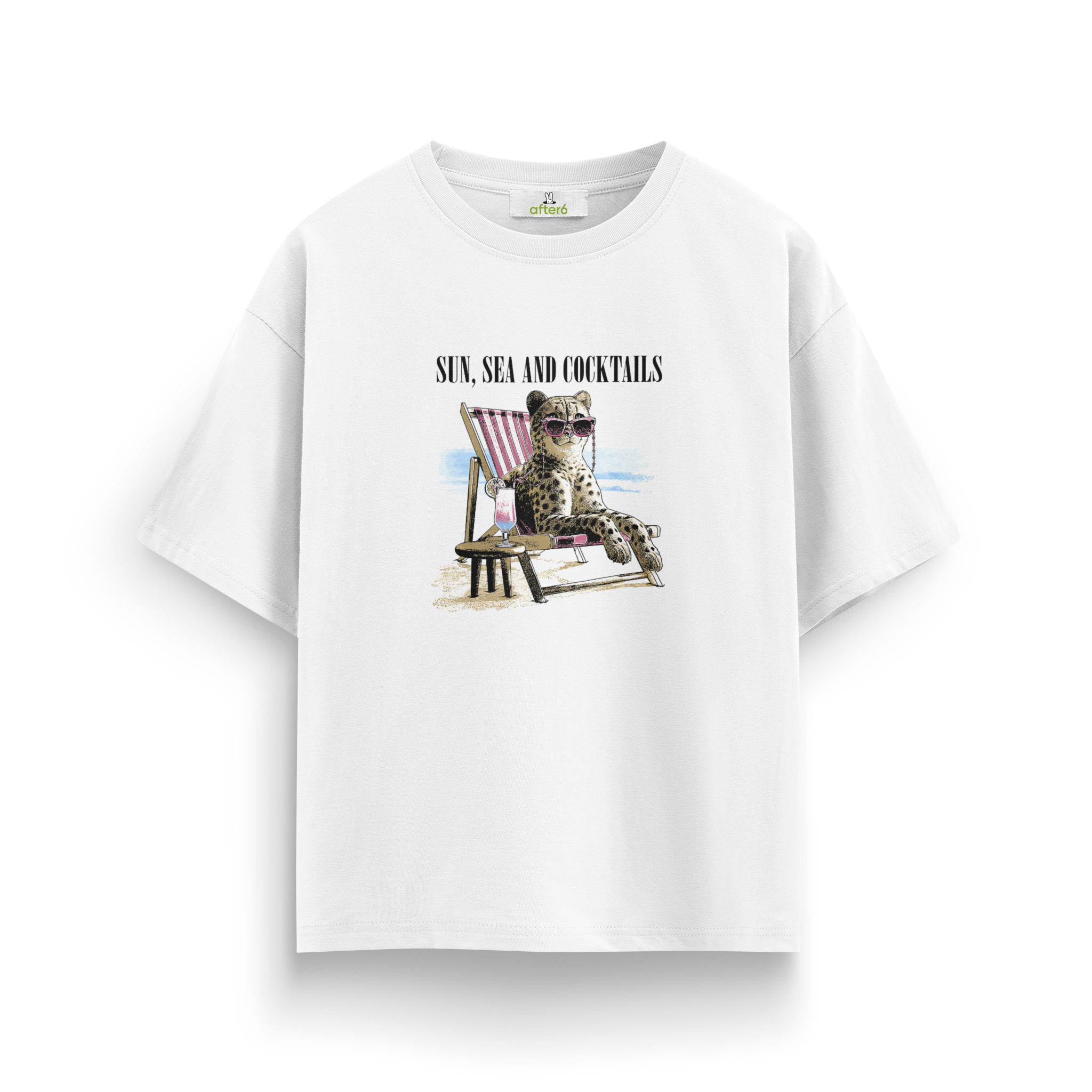 Sun Sea and Coctails - Oversize T-Shirt