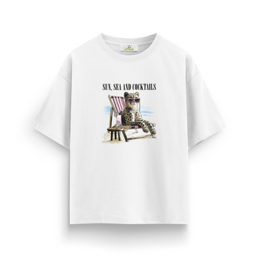 Sun Sea and Coctails - Oversize T-Shirt