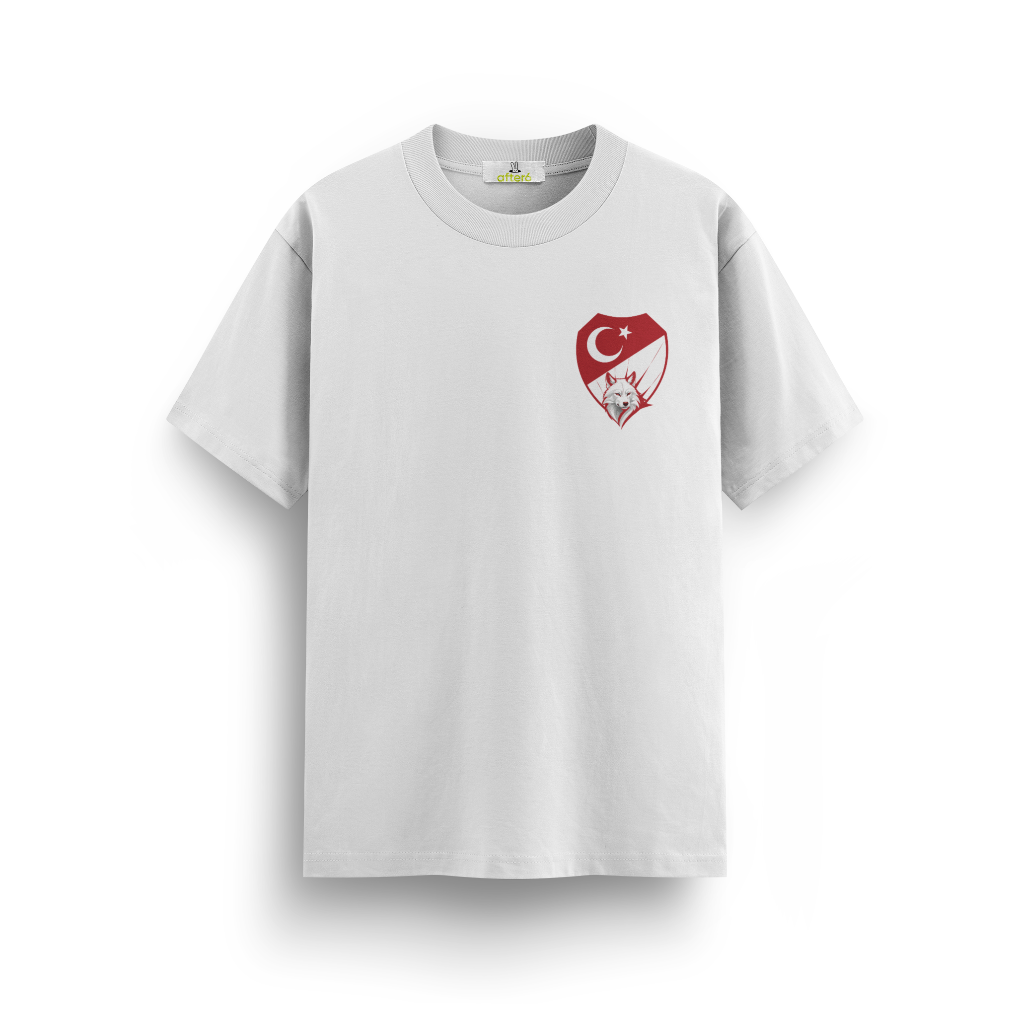 Kırmızı Beyaz - Regular T-shirt