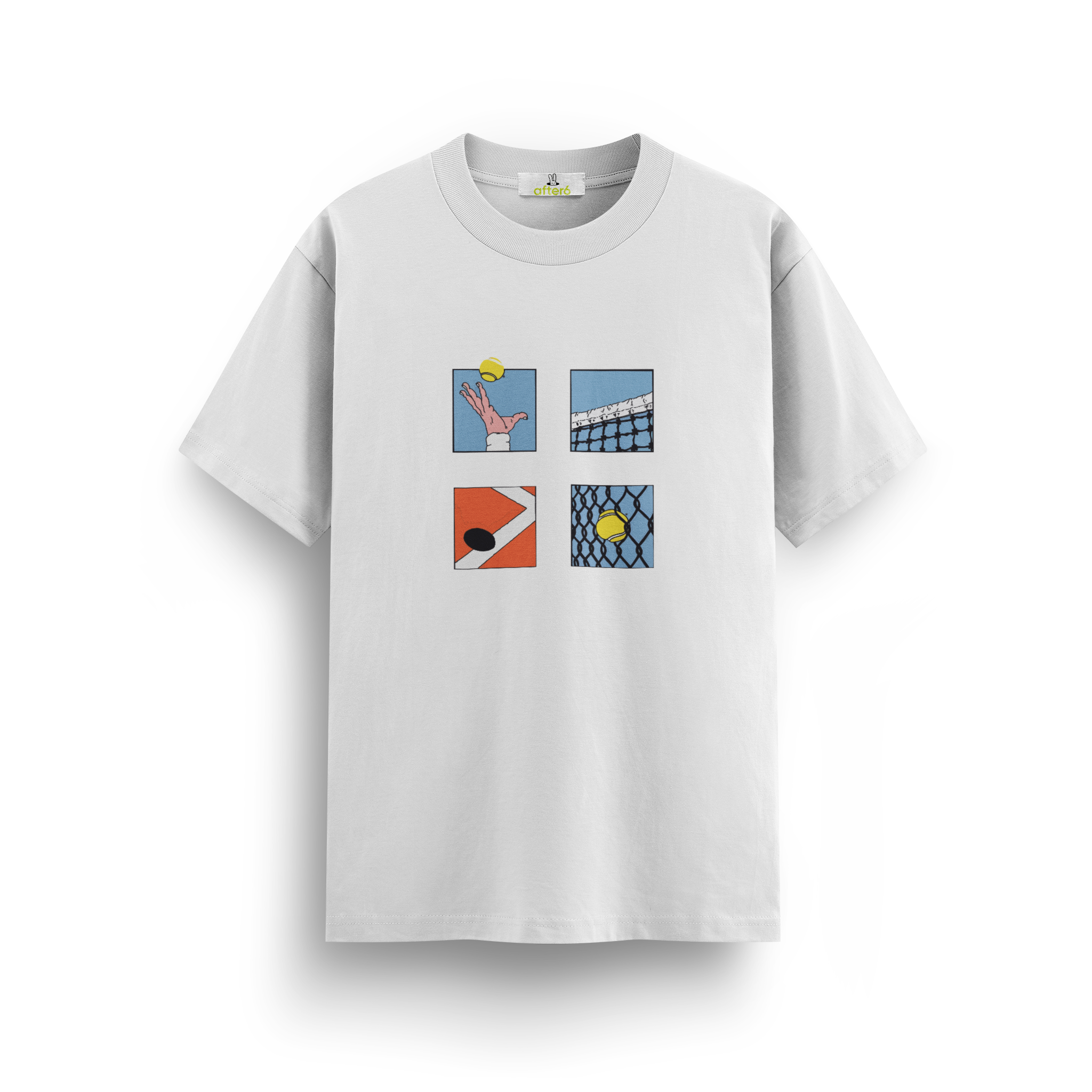 Lines & Tennis - Regular T-shirt