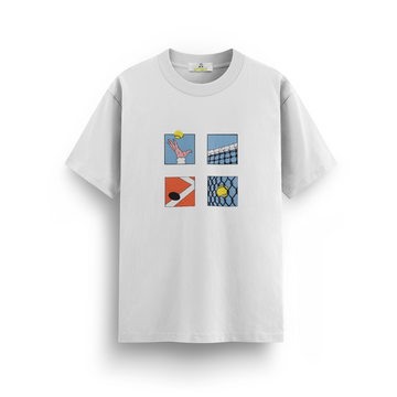 Lines & Tennis - Regular T-shirt