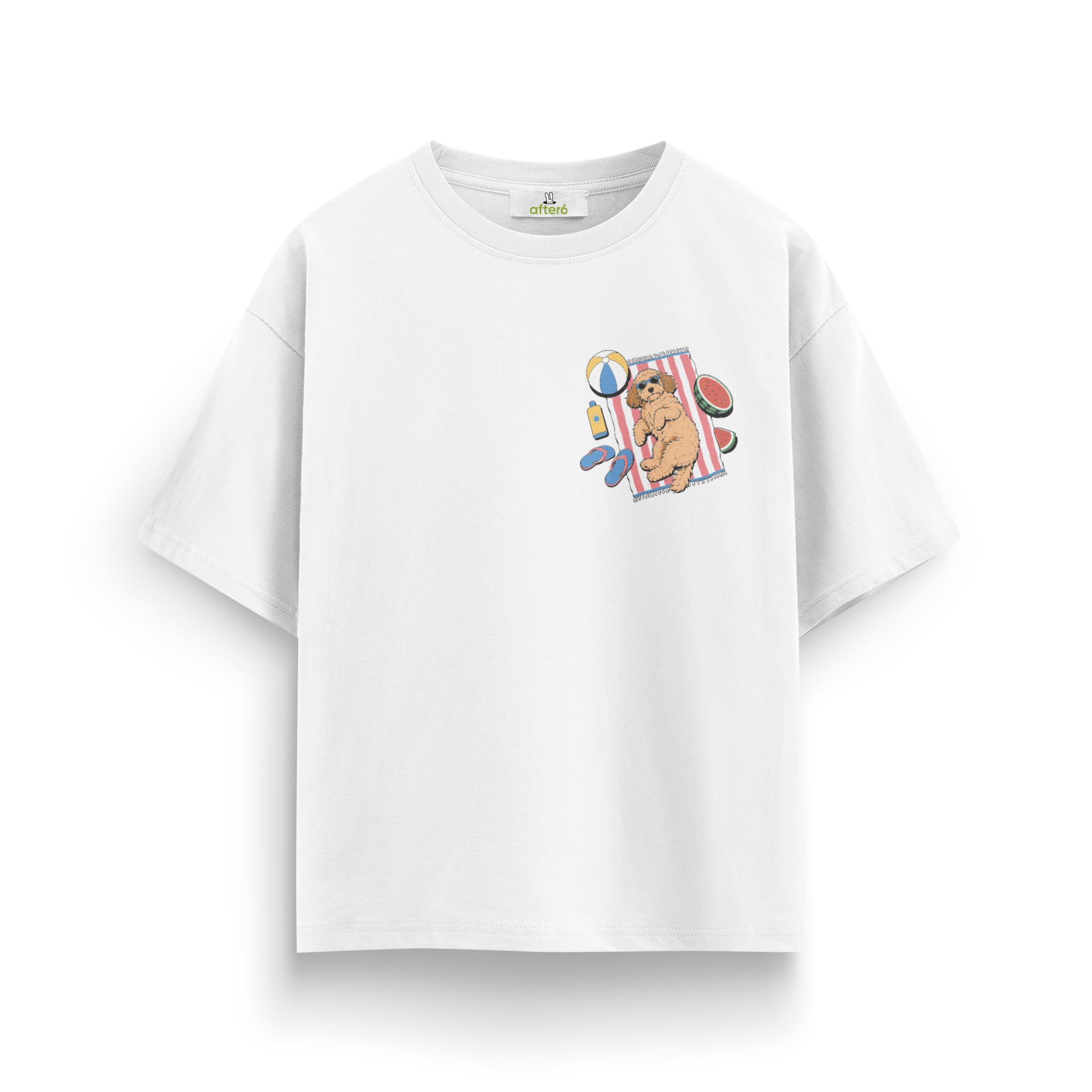 I Like Sunbathing - Oversize T-Shirt