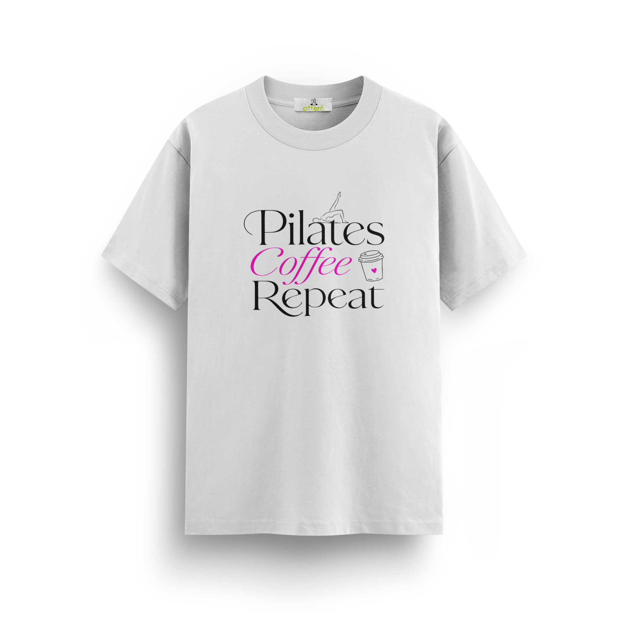 Pilates Coffee Repeat - Regular T-shirt