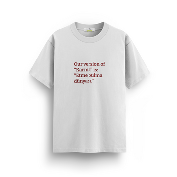 Etme bulma dünyası - Regular T-shirt