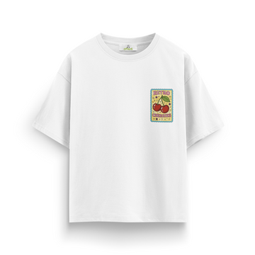 Cherries Card - Oversize T-Shirt