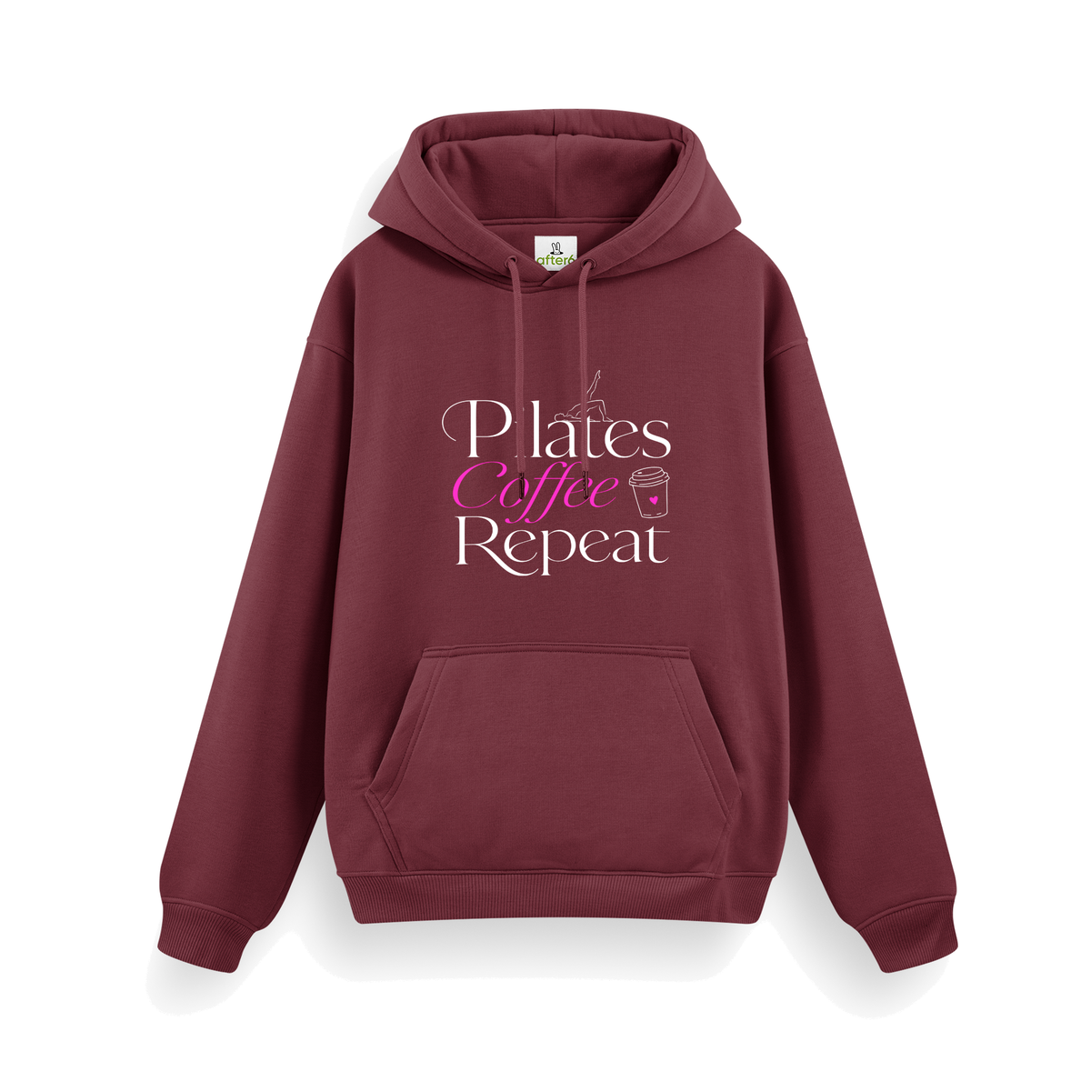 Pilates Coffee Repeat - Regular Hoodie