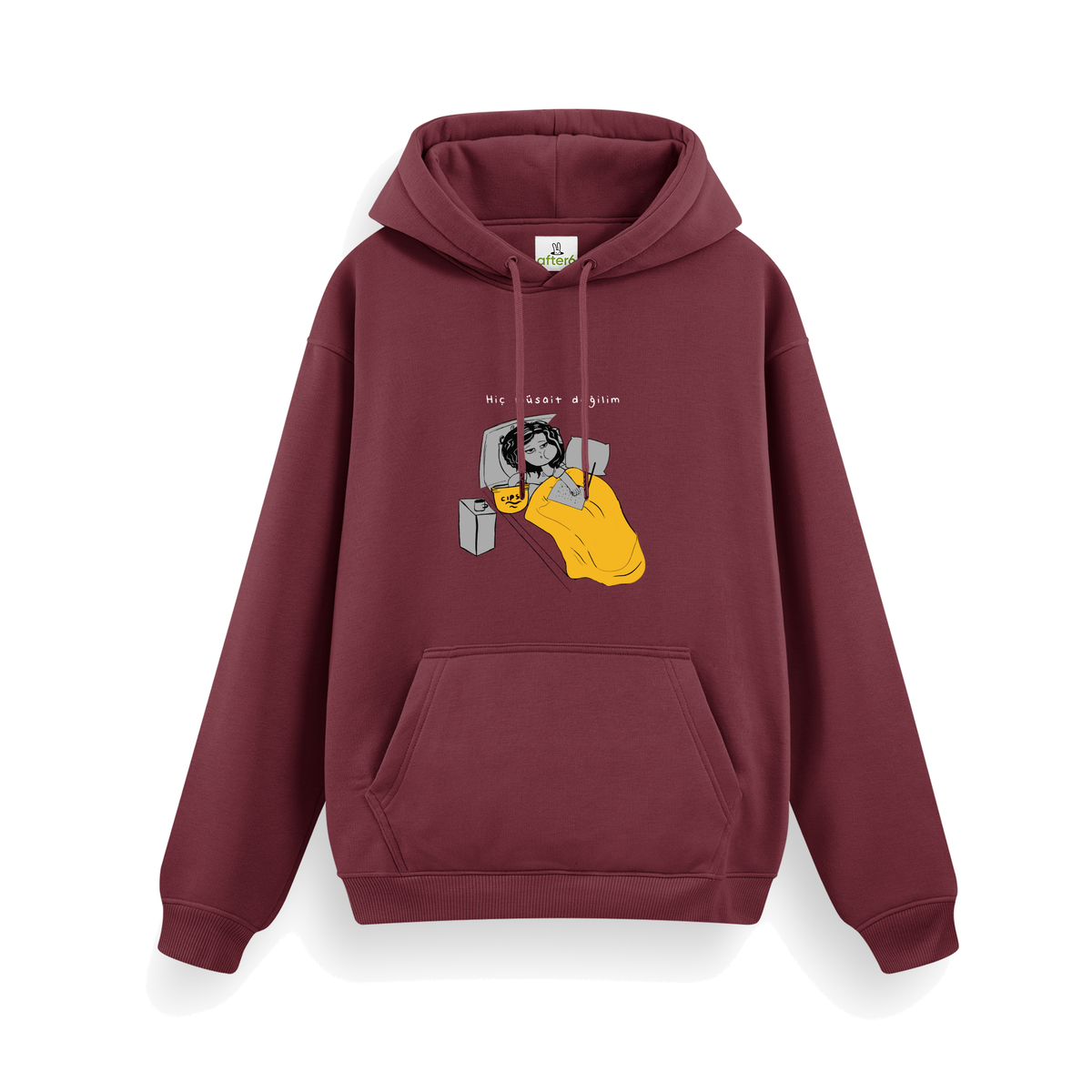 Hiç müsait değilim - Regular Hoodie