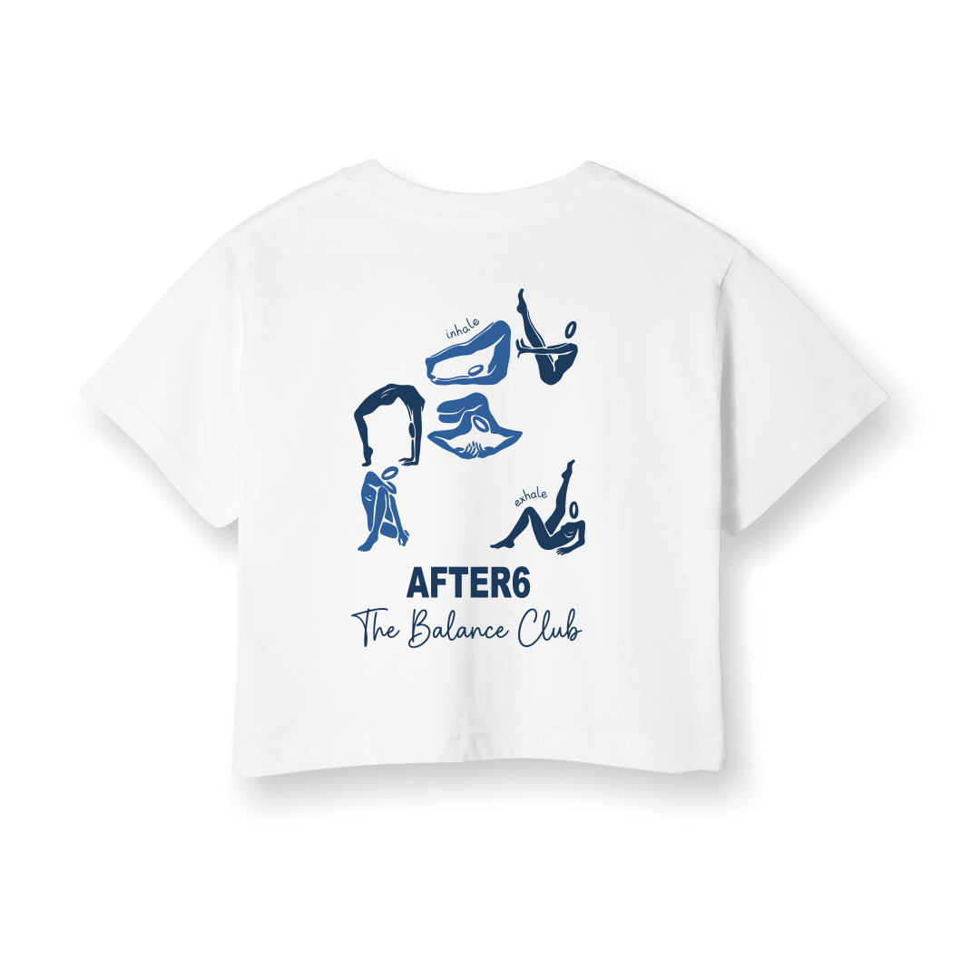 After6 The Balance Club - Crop T-Shirt
