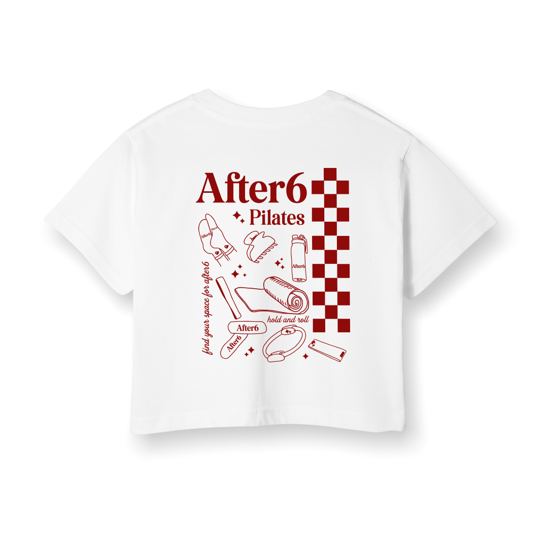 After6 Pilates Club - Crop T-Shirt
