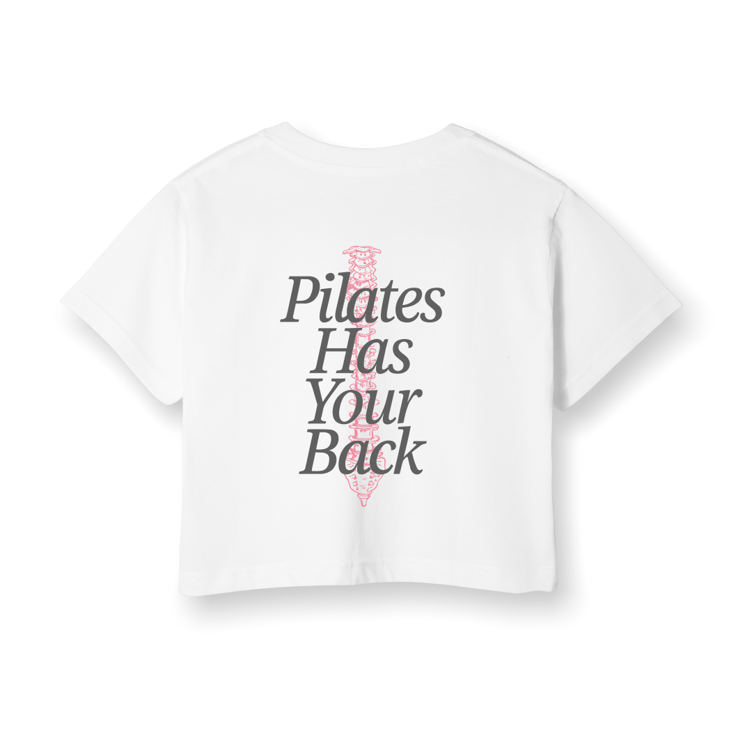 Pilates Has Your Back - Crop T-Shirt