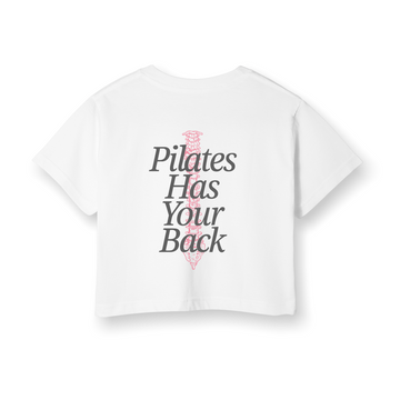 Pilates Has Your Back - Crop T-Shirt