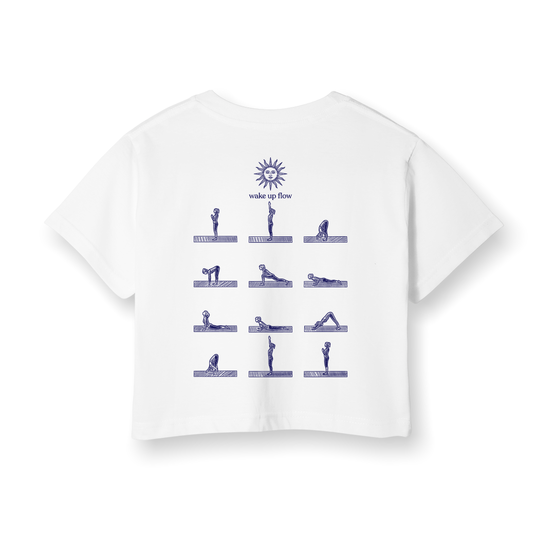 Wake Up Flow - Crop T-Shirt