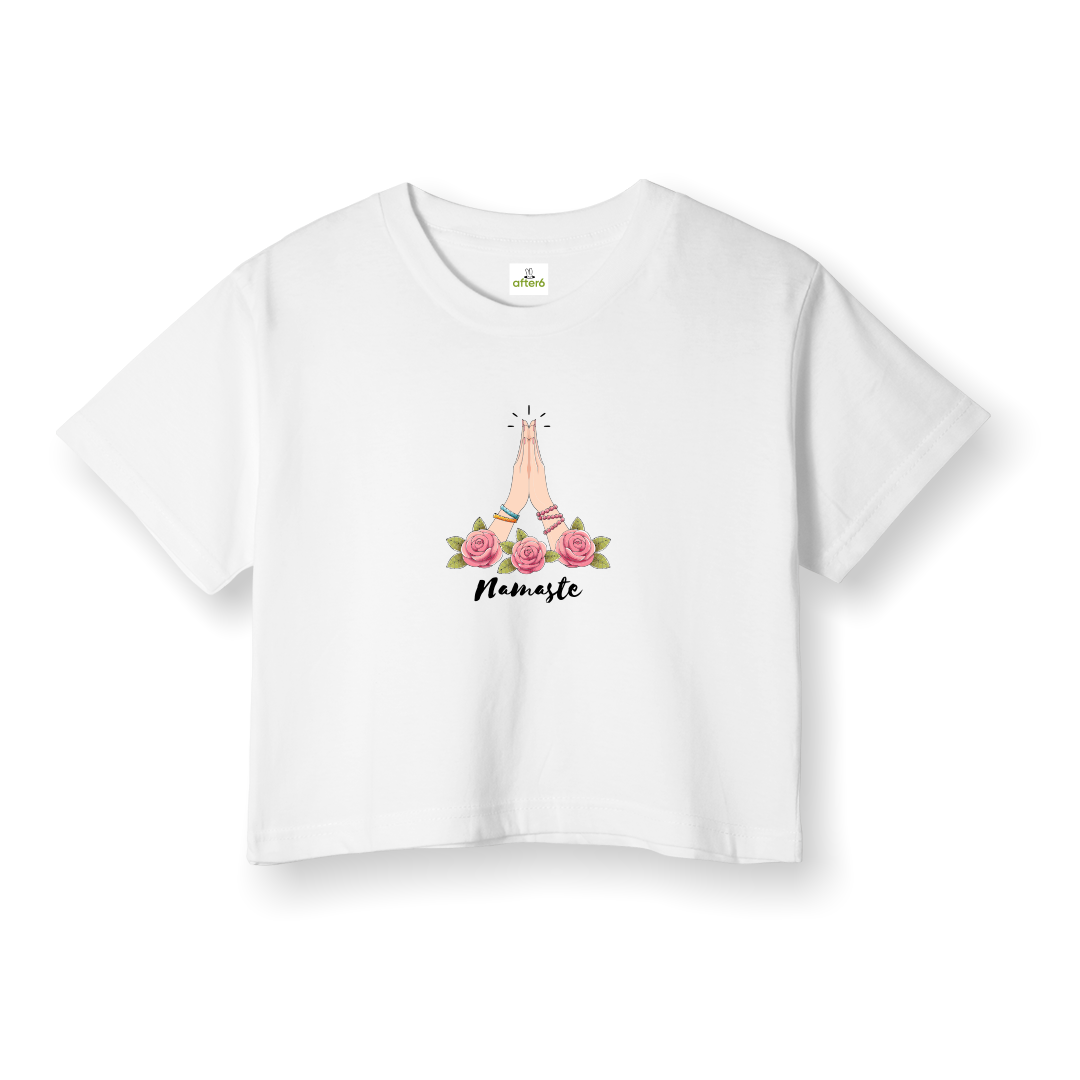 Namaste - Crop T-Shirt