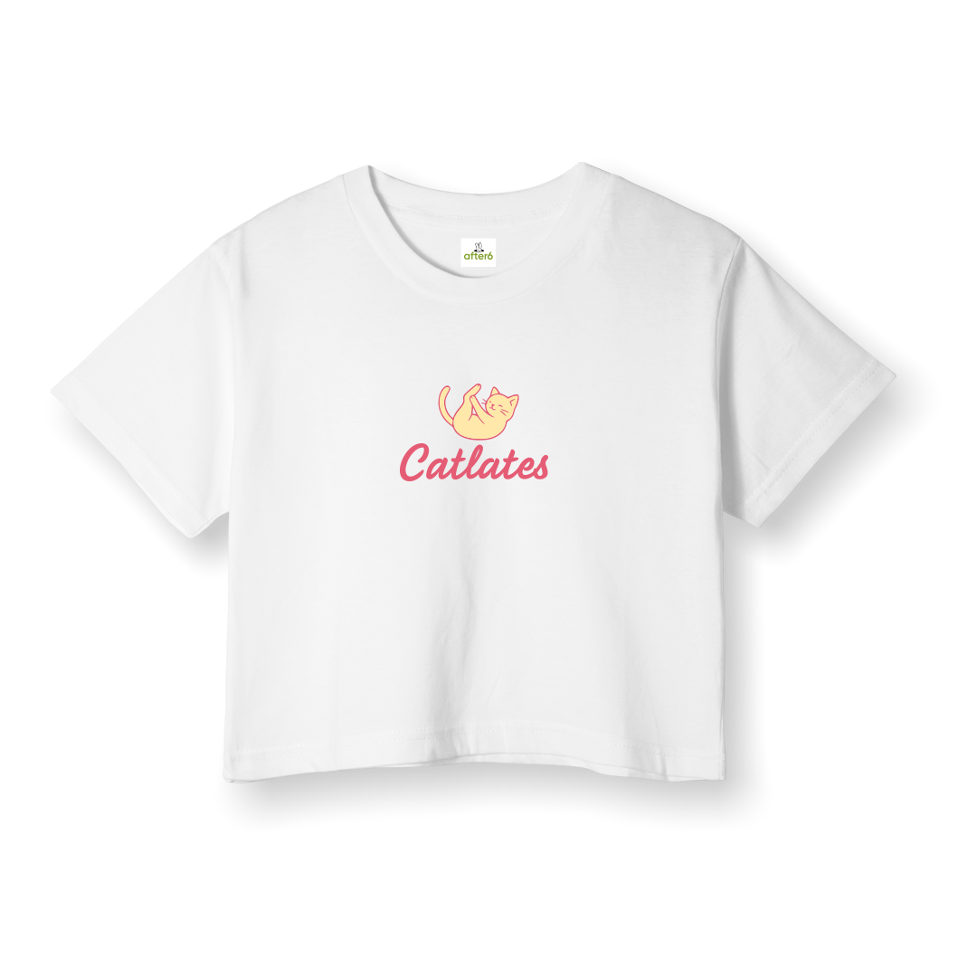 Catlates - Crop T-Shirt