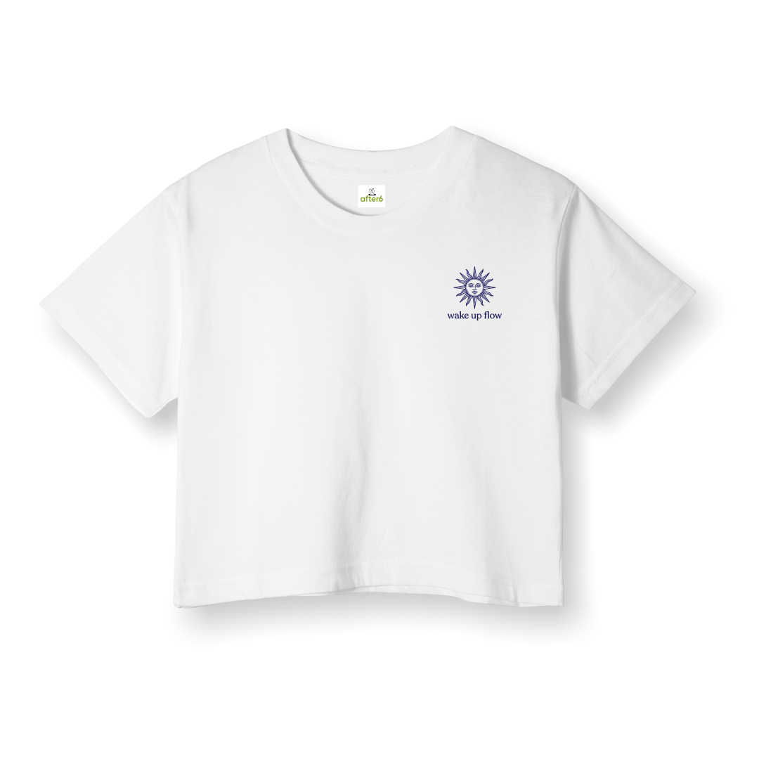 Wake Up Flow - Crop T-Shirt