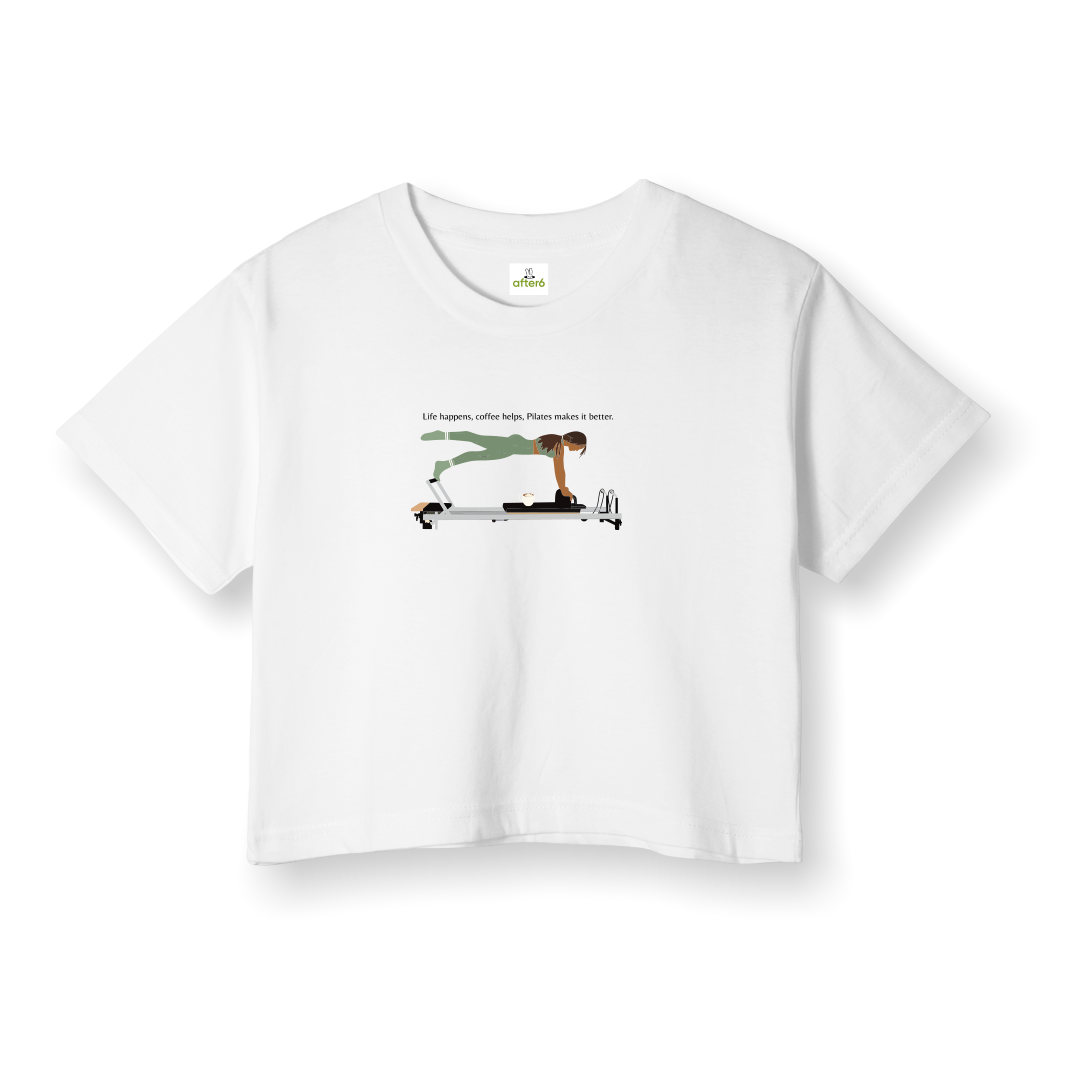 Pilates Makes is Better - Crop T-Shirt