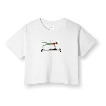 Pilates Makes is Better - Crop T-Shirt