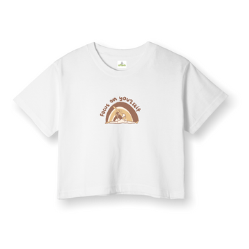 Focus On Your Self - Crop T-Shirt