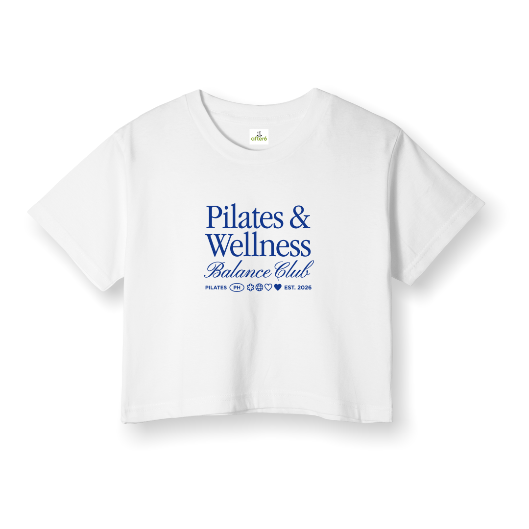Pilates Wellnes - Crop T-Shirt