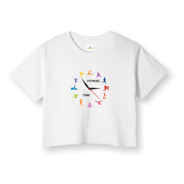 Fitness Time - Crop T-Shirt