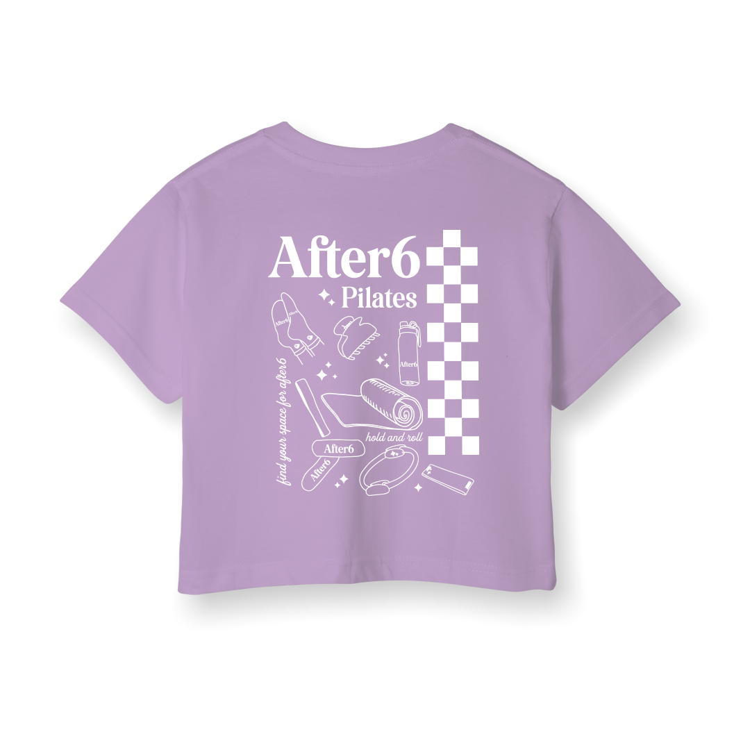 After6 Pilates Club - Crop T-Shirt