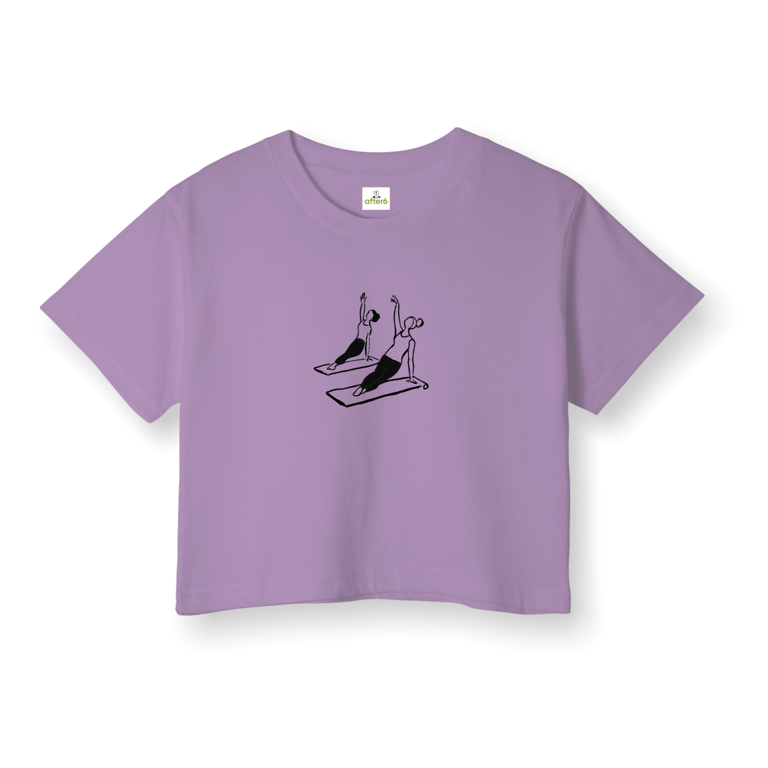 Yoga Time - Crop T-Shirt