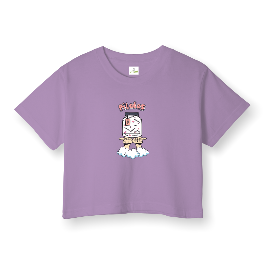 Pilates-Relaxamento - Crop T-Shirt