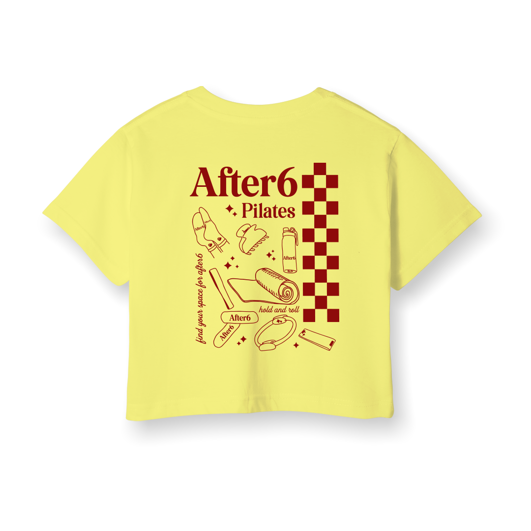 After6 Pilates Club - Crop T-Shirt