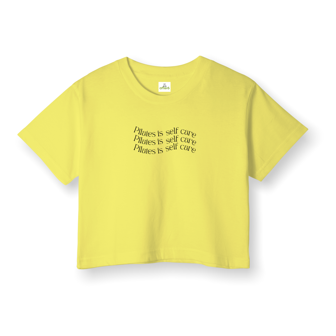 Pilates is Self Care - Crop T-Shirt