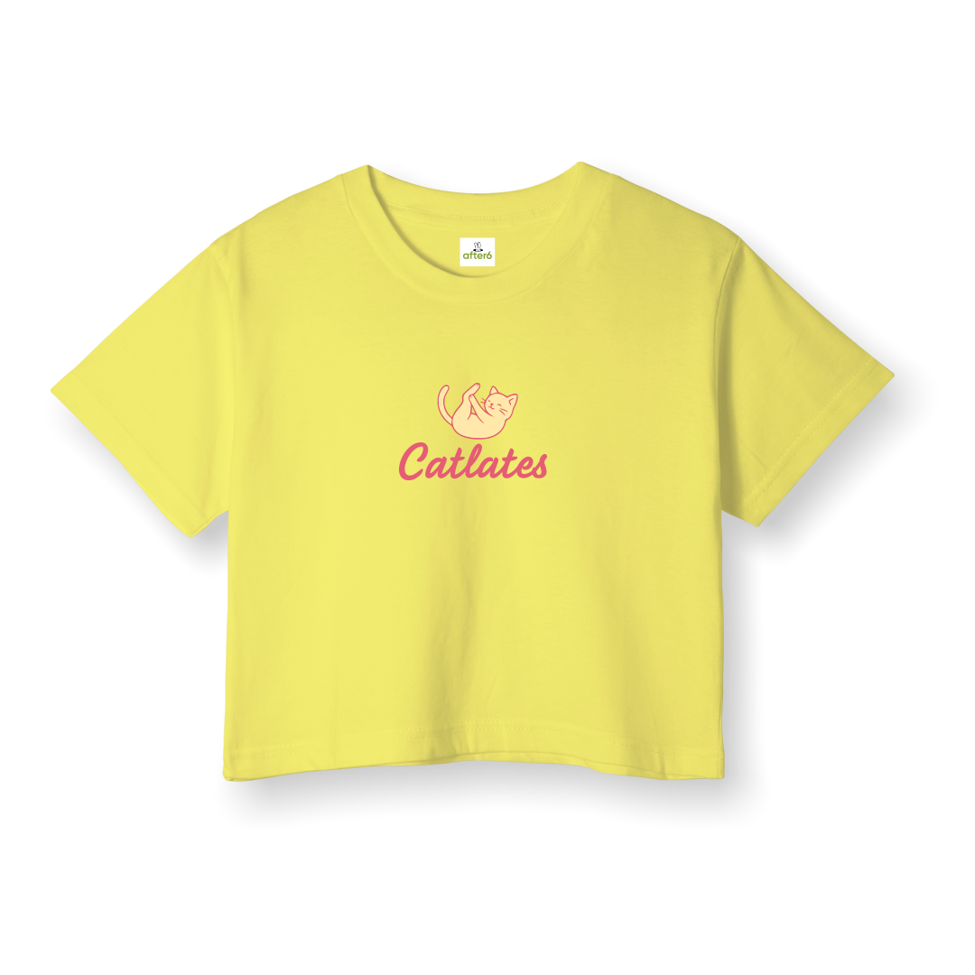 Catlates - Crop T-Shirt
