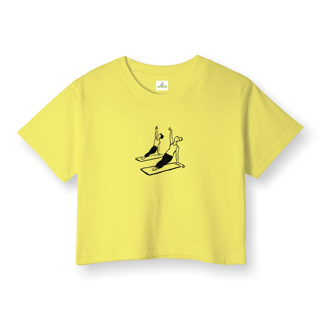 Yoga Time - Crop T-Shirt