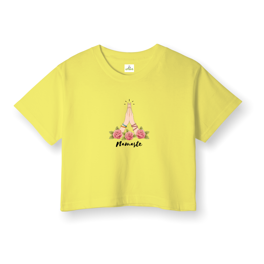 Namaste - Crop T-Shirt