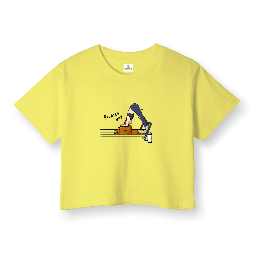 Pilates Day - Crop T-Shirt