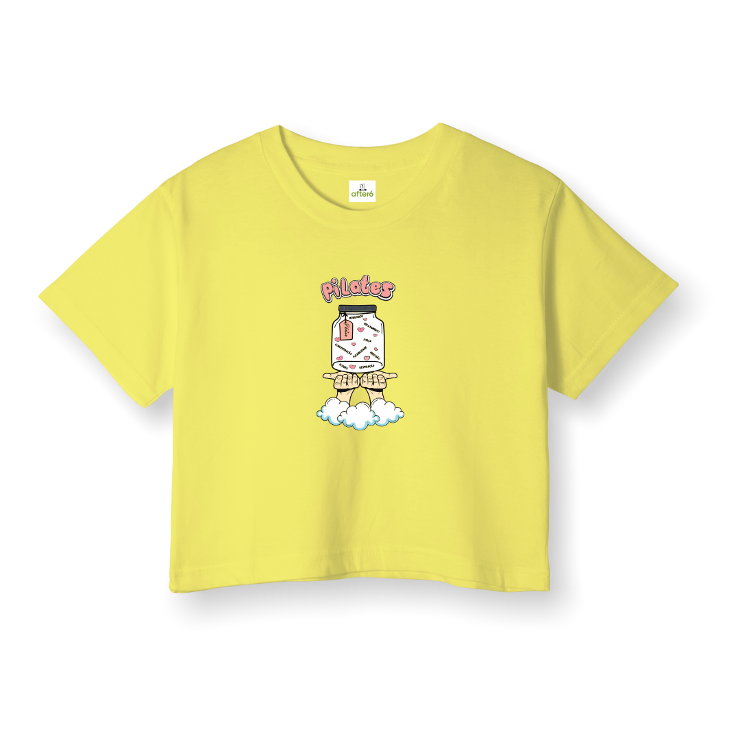 Pilates-Relaxamento - Crop T-Shirt