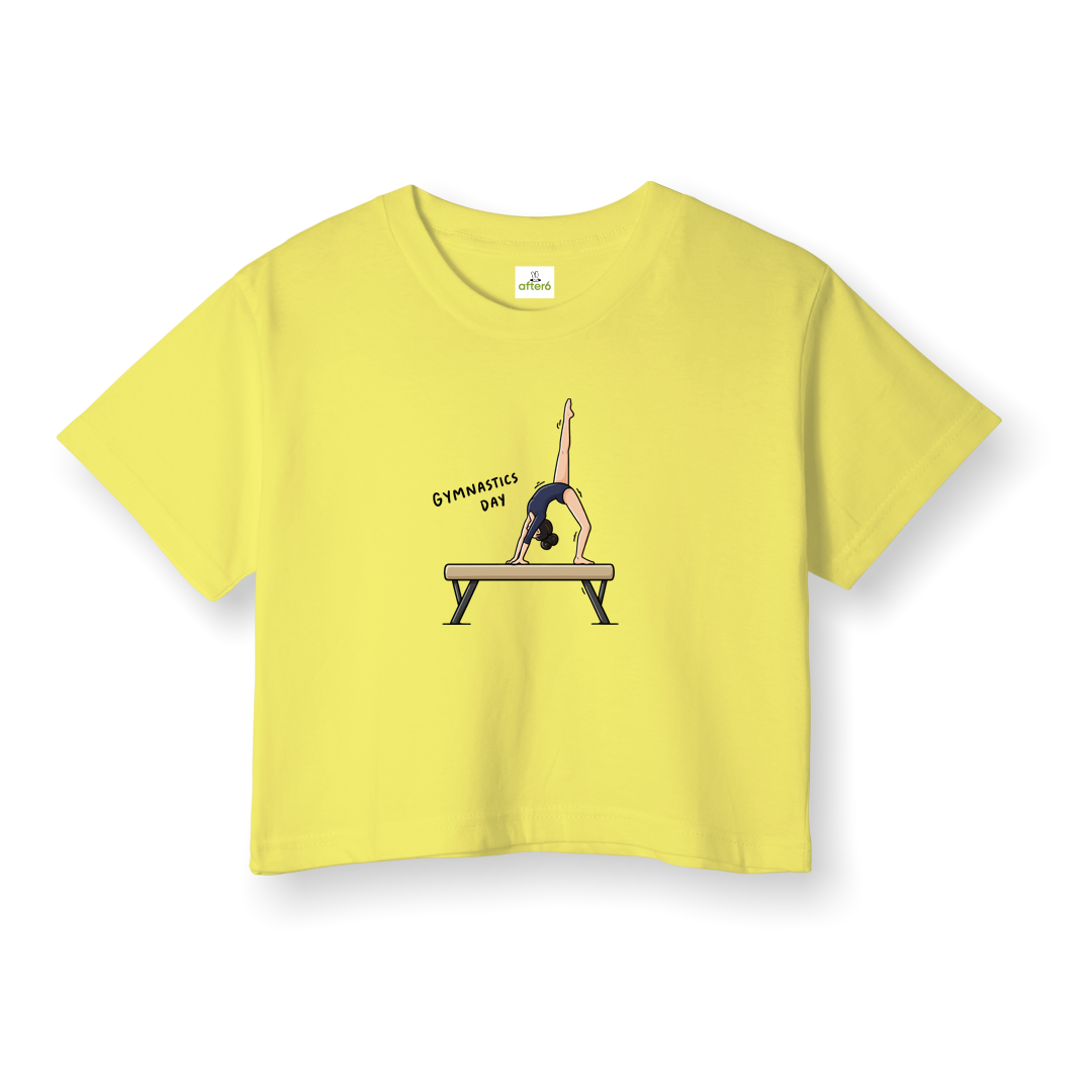 Gymnastic Day - Crop T-Shirt