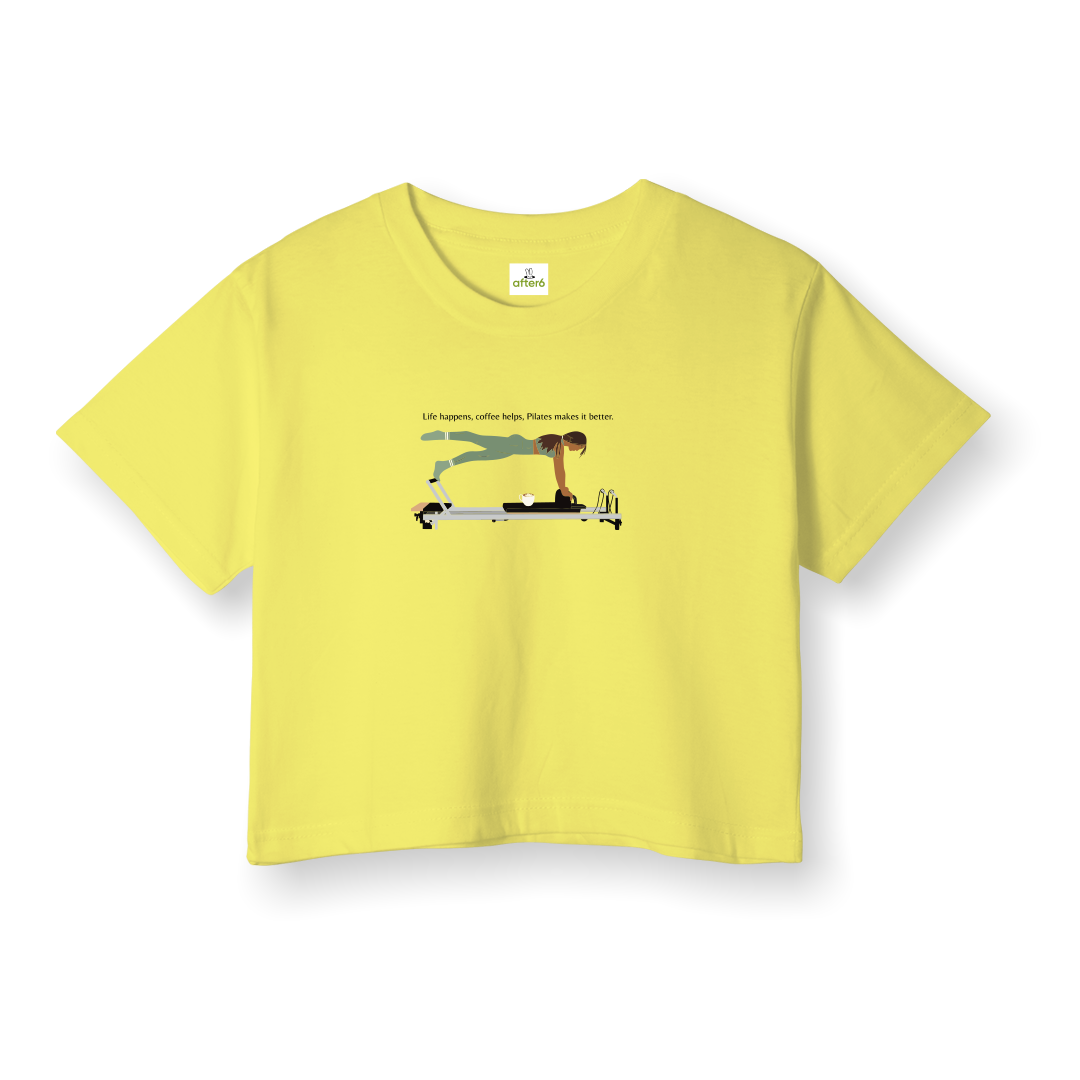 Pilates Makes is Better - Crop T-Shirt